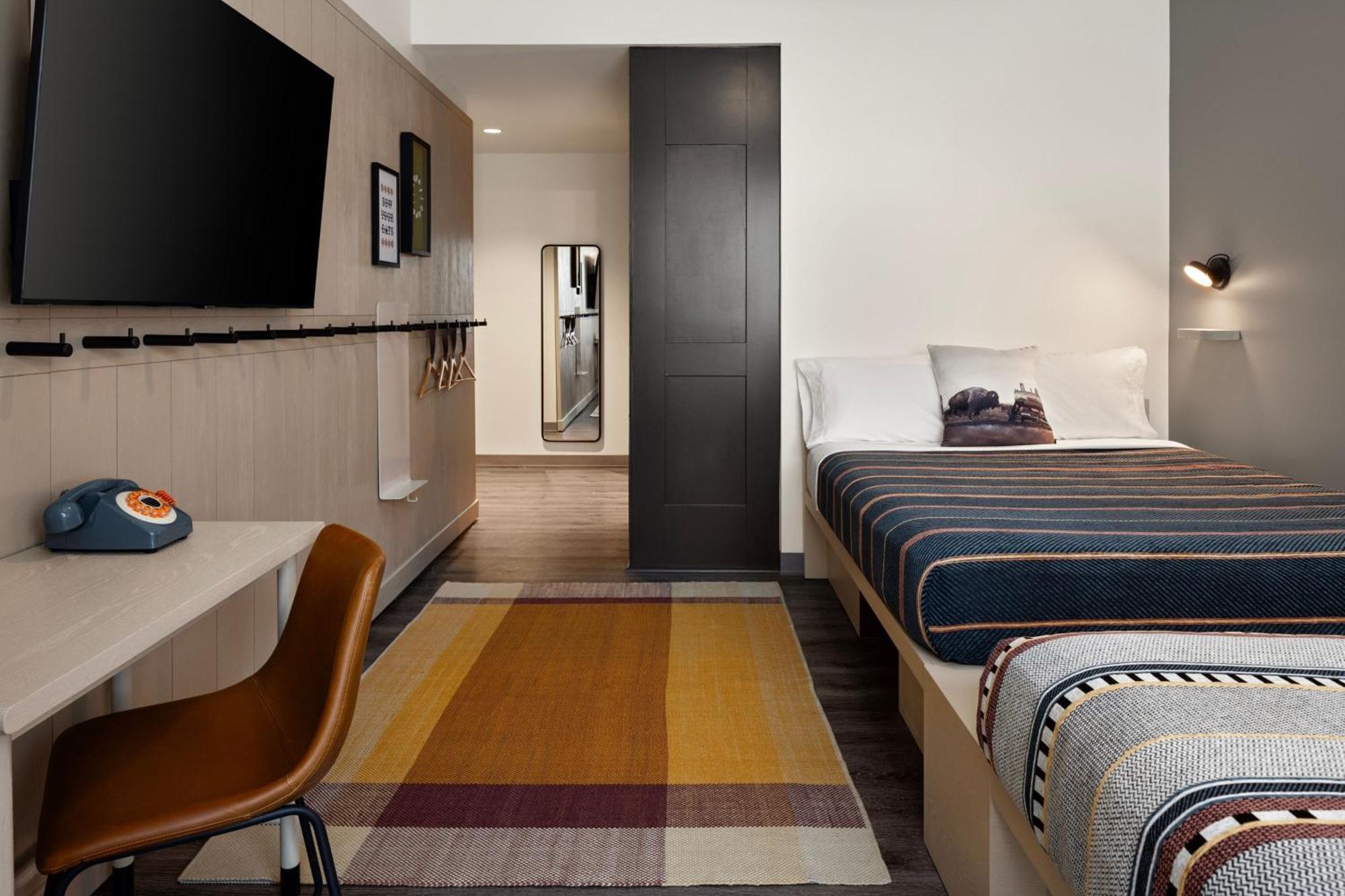 Hotel Moxy Omaha Downtown Exterior foto